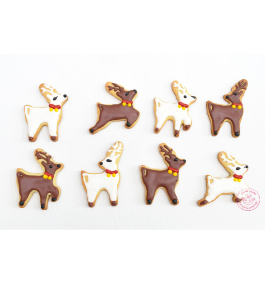 4 Moose cookie cutters