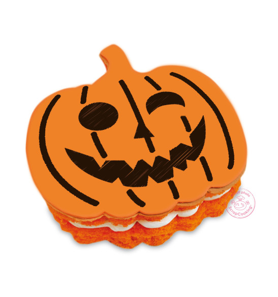 Idée réalisation avec Halloween cake réf.3934