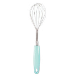 Stainless steel whisk with...