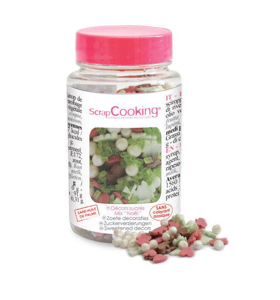 Christmas sugar sprinkles mix 55 g Christmas sugar sprinkles mix 55 g