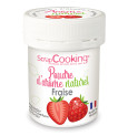 Pot of Strawberry natural powdered flavouring 15g