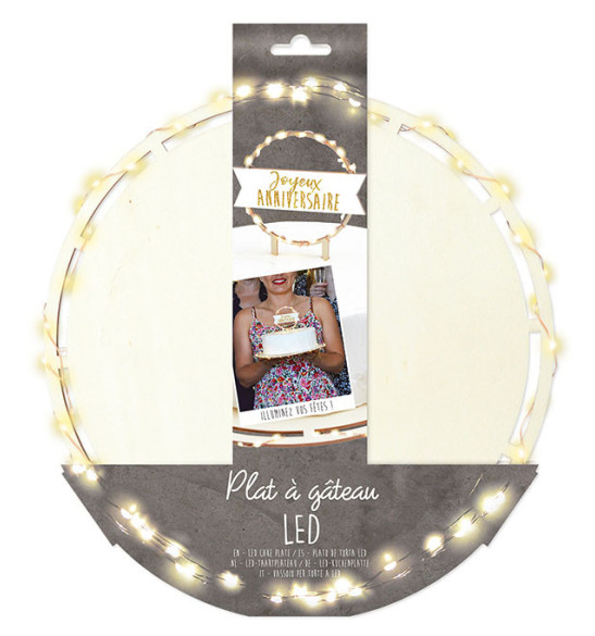 Plat led lumineux rond Plat led lumineux rond