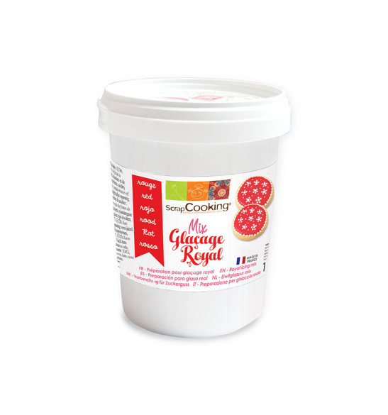 Pot of red royal icing mix 190g Pot of red royal icing mix 190g