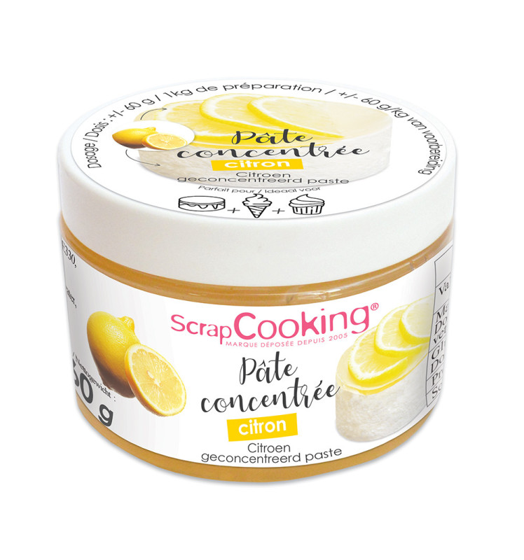 Concentrated flavouring paste Lemon