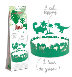 Déco gâteau dino réf.4911