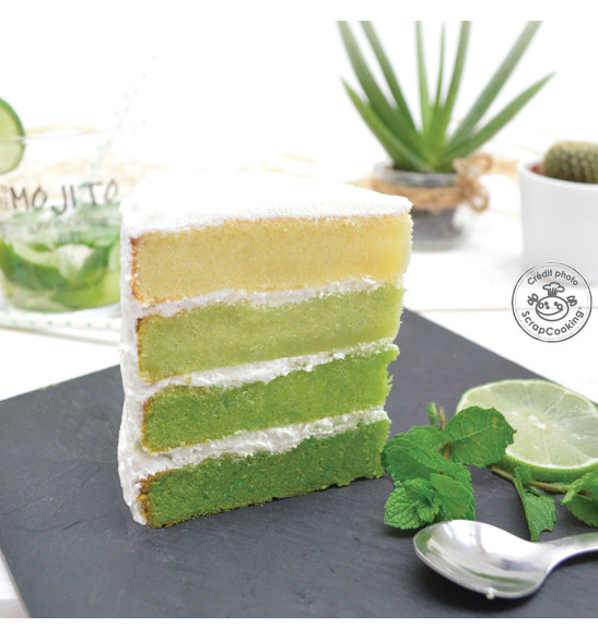 Mojito Cake Scrapcooking