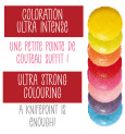 9 mini powdered food colourings