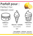 Concentrated flavouring paste Lemon