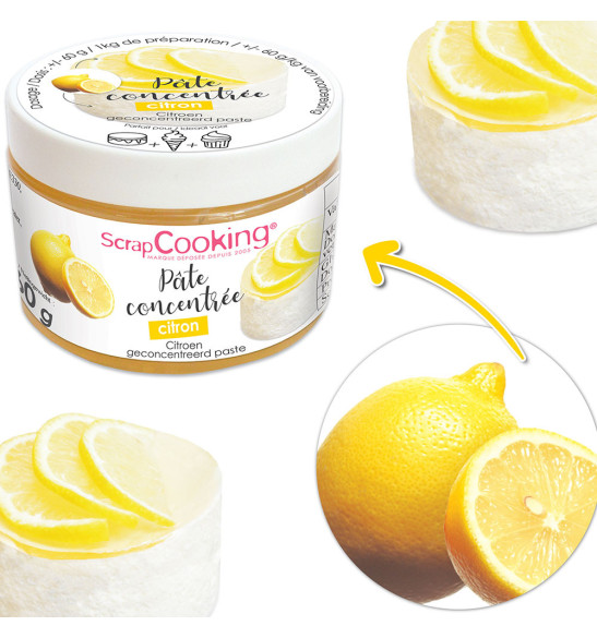 Concentrated flavouring paste Lemon