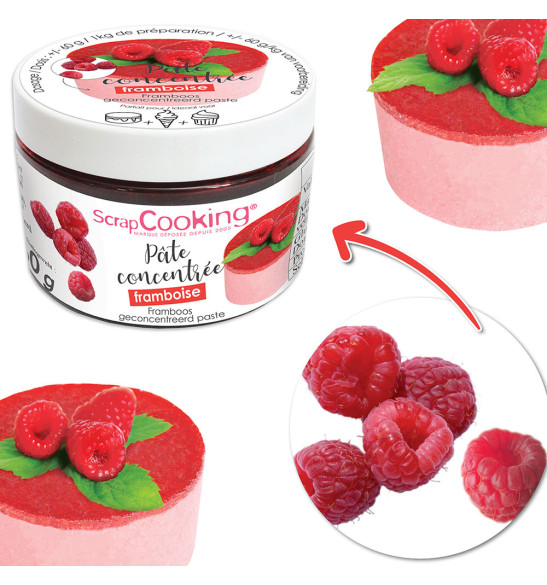 Pâte concentrée de fruits Framboise réf.4751