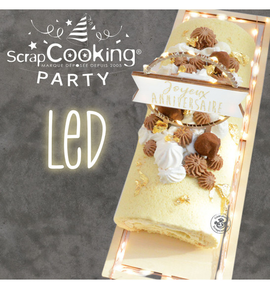 Plat led lumineux rectangulaire ScrapCooking®