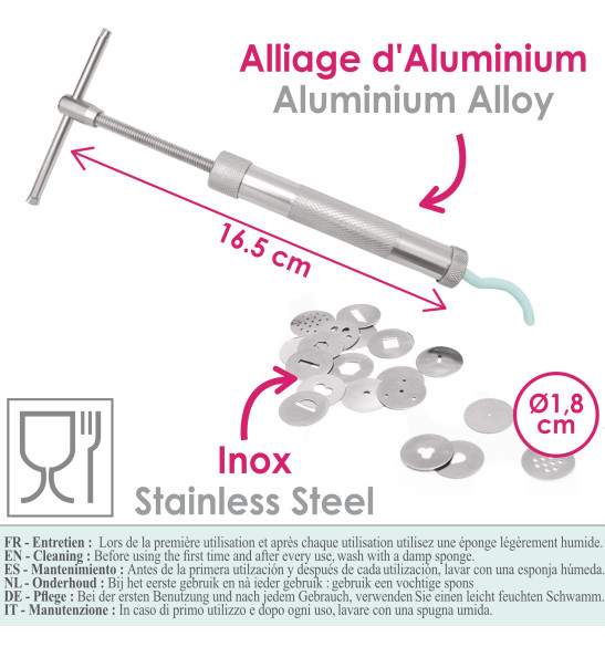 Extrudeur de pâte à sucre - ScrapCooking®