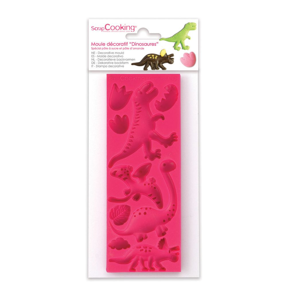 SES Creative - Pâte à modeler - Squelettes de dinosaures en bois - Pâte
