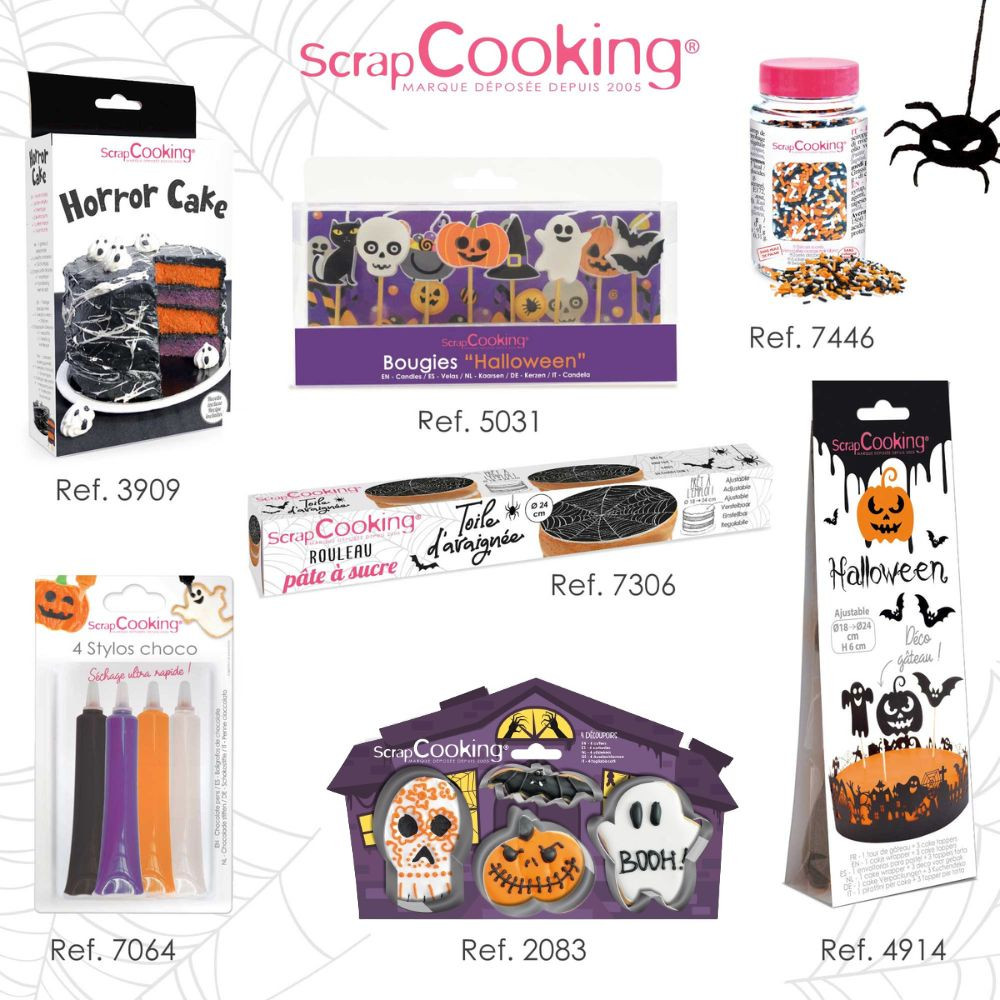11-Pc Stainless Steel Halloween Cookie Cutter Set Egypt