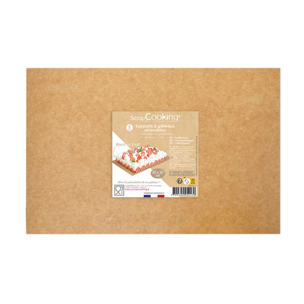 Lot De 3 Décorations De Gâteau De Noël Argentées En Forme De Bûche De Noël