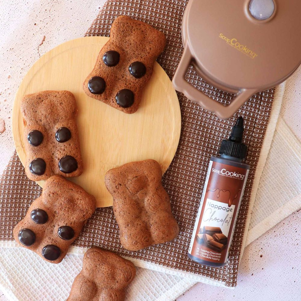 Mini appareil  gteaux oursons moelleux | ScrapCooking