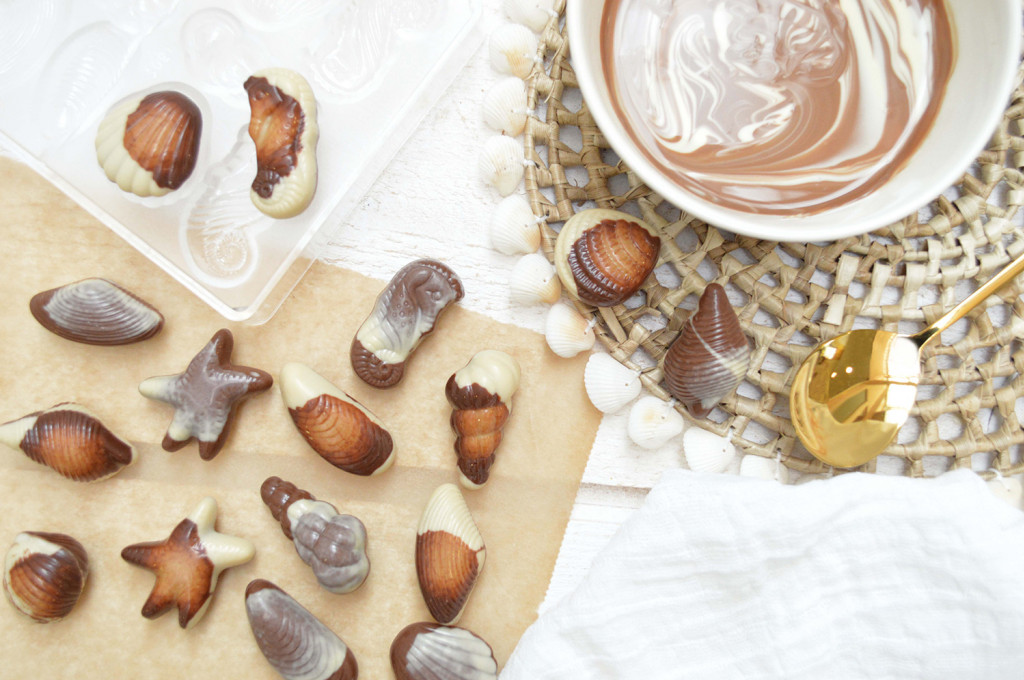 Recette friture en chocolat marbré