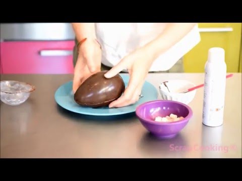 Vidéo : Comment faire un oeuf de Pâques en chocolat ?