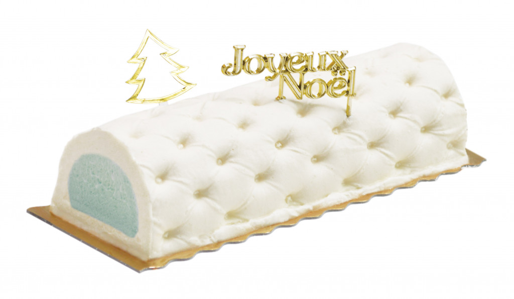 Confectionnez votre bûche de Noël grâce au kit pour bûche matelassée