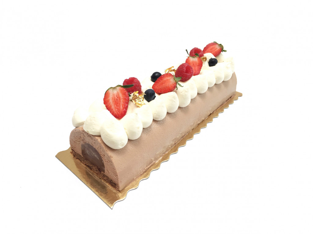 Recette bûche 3 chocolats 