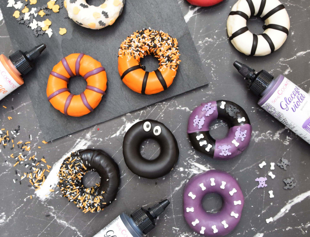 Recette donuts d'Halloween au four