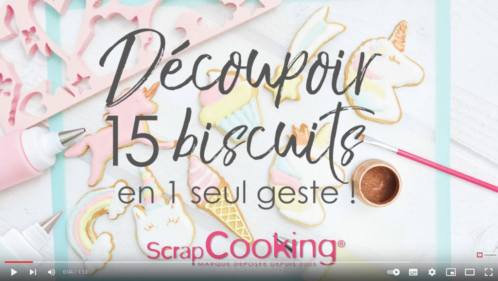 Plaque Découpoir 15 Biscuits Licorne – Moule Pâtisserie Pour Sablés Et Décorations (rose)