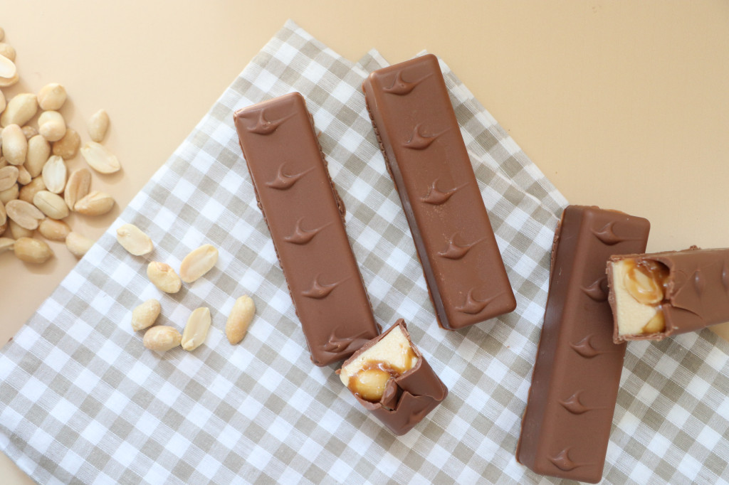 Recette barres chocolatées façon snickers maison