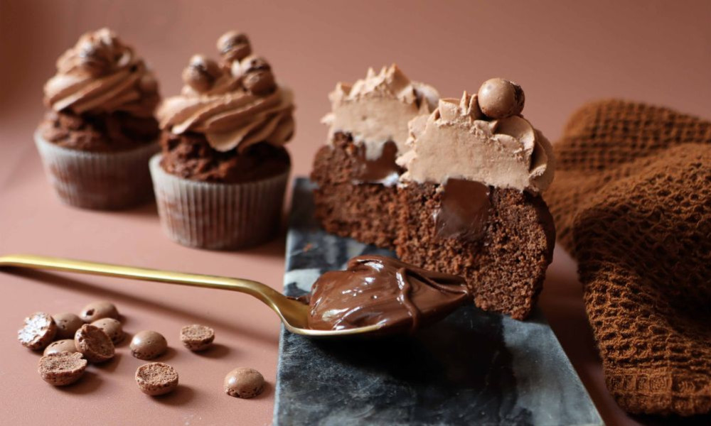 Recette cupcakes Choco Noisette