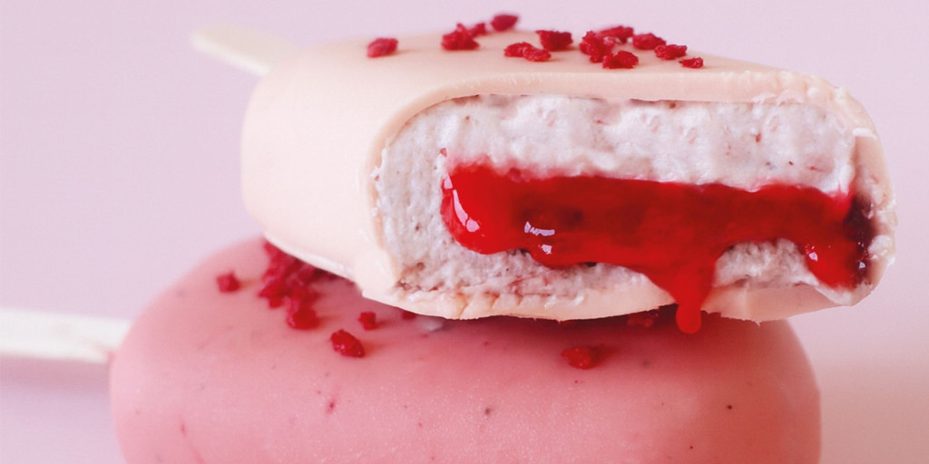 Recette glace Magnum framboise