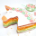 Recette gâteau licorne arc en ciel multicolore