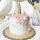 Layer cake licorne façon fraisier pour un anniversaire