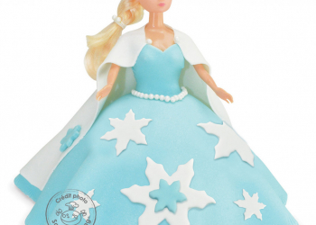 Comment faire un gâteau princesse / reine des neiges