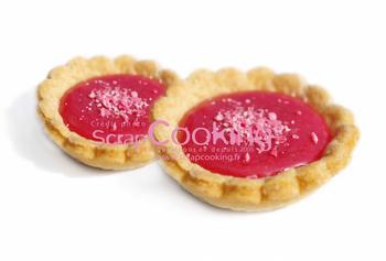 Tartelettes aux pralines roses