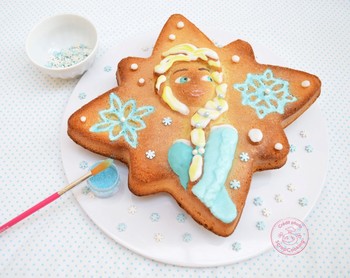 Gâteau reine des neiges
