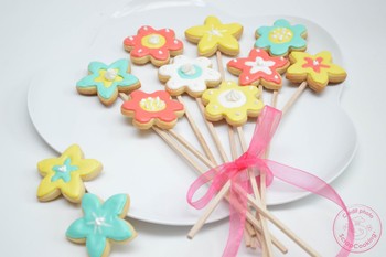 Recette biscuits fleurs
