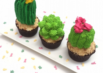 Cupcakes cactus