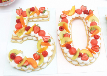 Number cake aux fruits