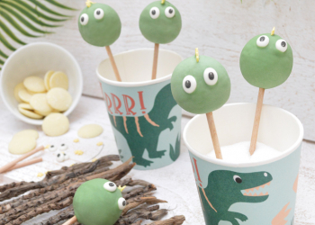 Recette cake pops dinos