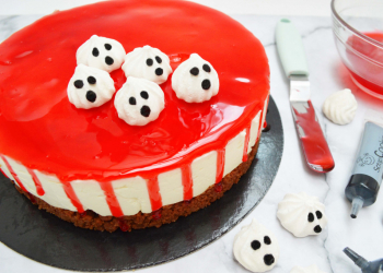 Recette cheesecake d'Halloween facile