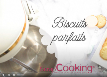 Vidéo des biscuits parfaits qui ne se déforment pas à la cuisson