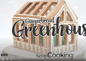 Vidéo : Gingerbread greenhouse - Maison en pain d'épices