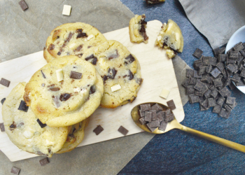 Recette cookies américains 3 chocolats