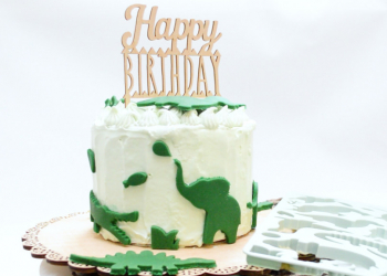 Recette gâteau anniversaire dinosaure facile