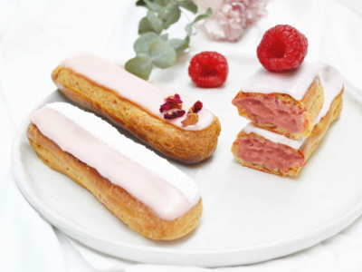 Éclairs à la framboise