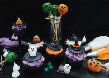 Recette des cupcakes et cake pops d'Halloween