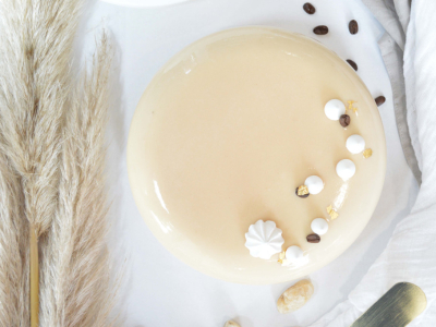 Recette entremets café noisette