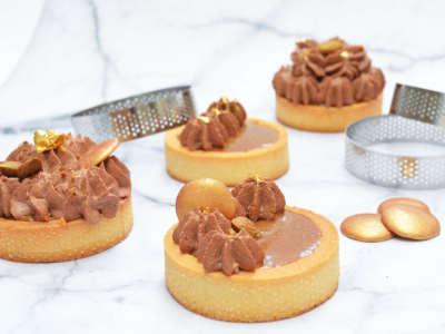 Recette tartelette chocolat caramel