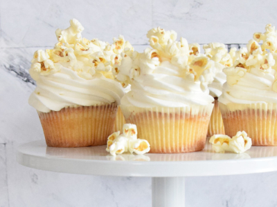 Recette cupcakes popcorn caramel