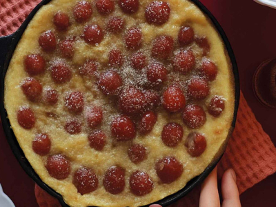 Recette clafoutis cerise express 