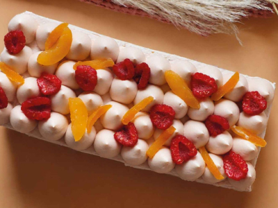Recette layer cake anniversaire framboise abricot